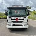 SCANIA P320 6x2 Rear Steer Flat with Fassi F175 Crane