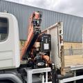 SCANIA P320 2016(66) 6x2 10 Tyre Rearlift Flatbed with Atlas 120.2E Crane