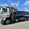 DAF CF85.360 8x4 Steel Body Tipper Grab