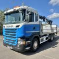 SCANIA R450 6x2 Rearlift Rear steer Brickgrab