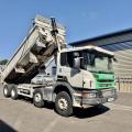 SCANIA P410 8x4 Steel Body Tipper
