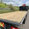 SCANIA P320 6x2 Rear Steer Flat with Fassi F175 Crane