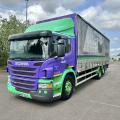 SCANIA P280 6x2 10 Tyre Rearlift Curtainsider