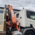 SCANIA P320 2016(66) 6x2 10 Tyre Rearlift Flatbed with Atlas 120.2E Crane