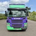 SCANIA P280 6x2 10 Tyre Rearlift Curtainsider