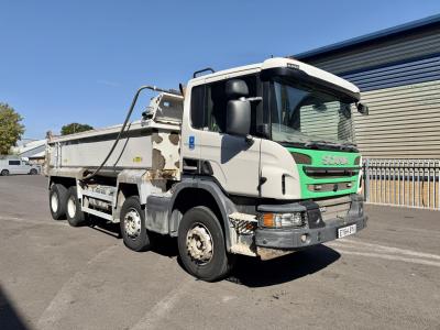 SCANIA P410 8x4 Steel Body Tipper