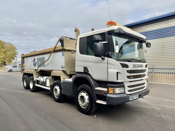 SCANIA P370 2017(67) 8x4 Tipper - Choice of 2