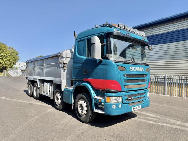 SCANIA G410 2016(66) 8x4 Sleeper Cab Tipper